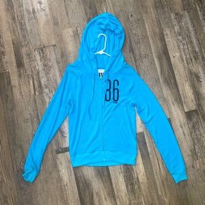 PINK VICTORIAS SECRET ZIP UP HOODIE